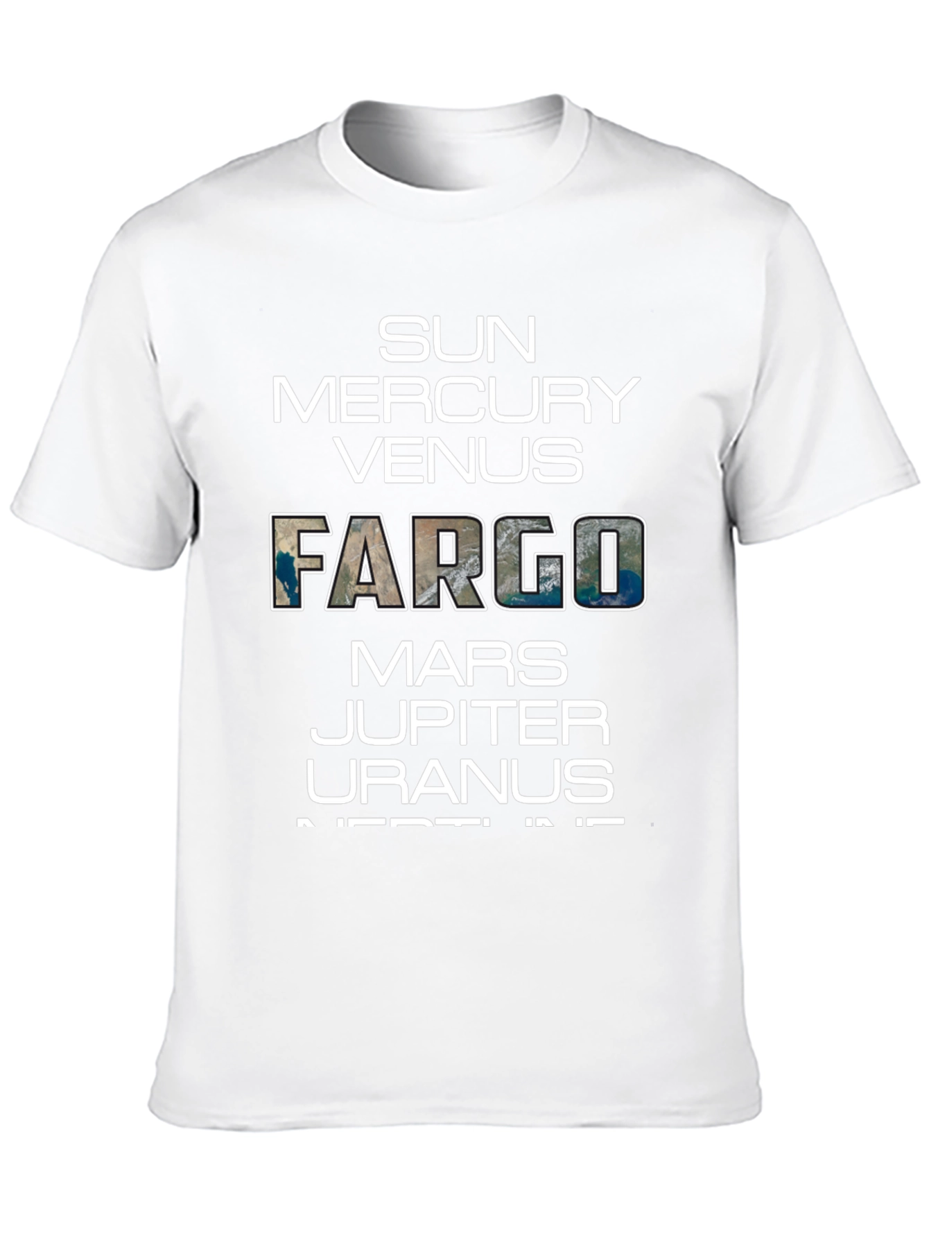 Planets & Fargo T-Shirt - Science Gift