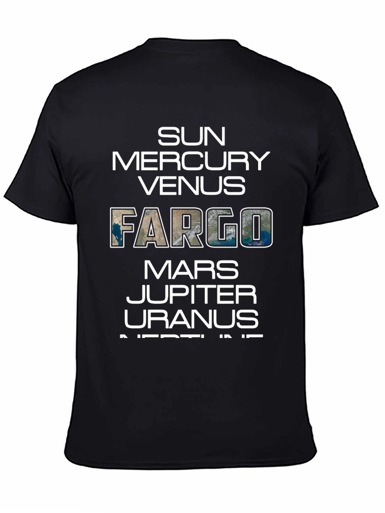 Planets & Fargo T-Shirt - Science Gift