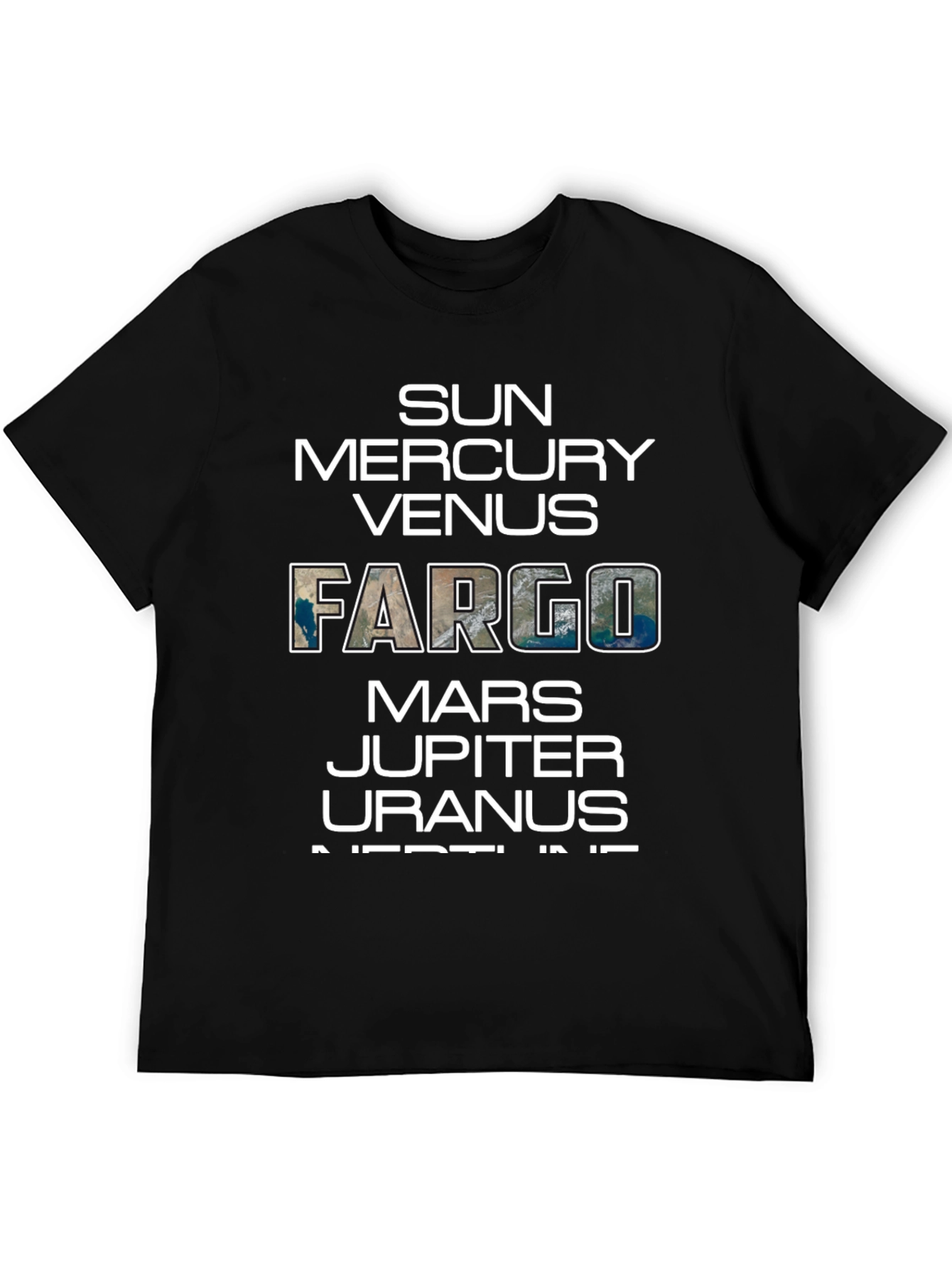 Planets & Fargo T-Shirt - Science Gift