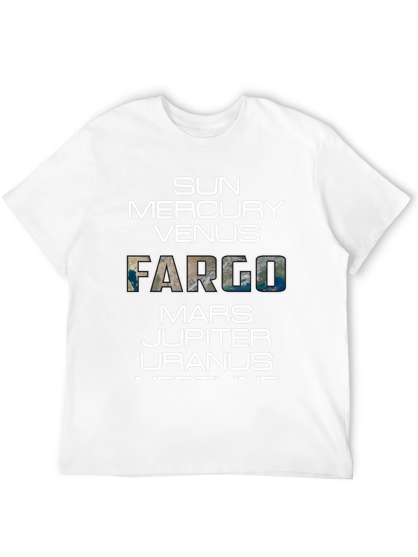 Planets & Fargo T-Shirt - Science Gift