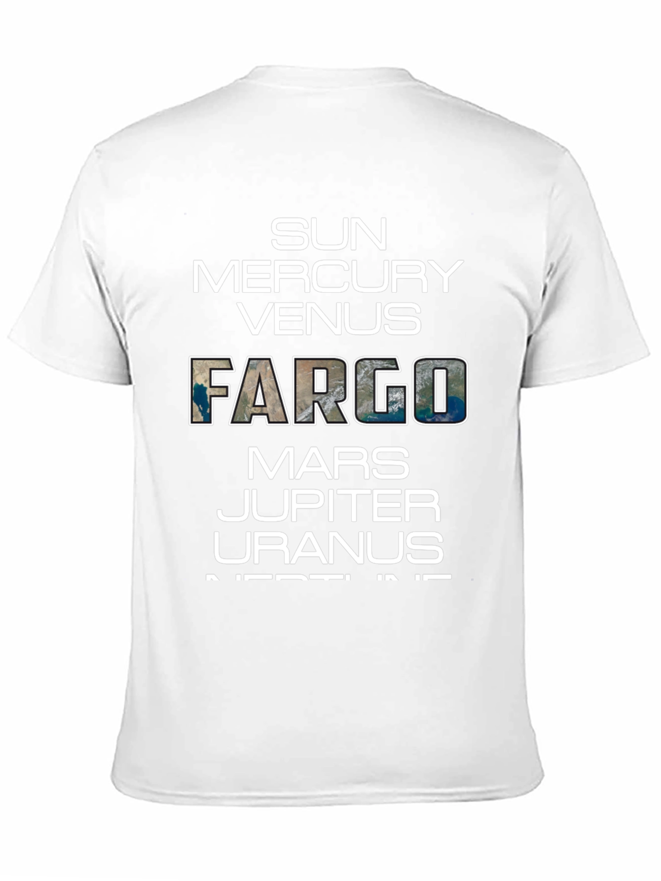 Planets & Fargo T-Shirt - Science Gift