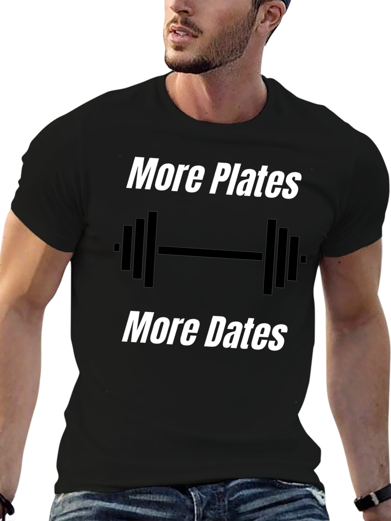 More Plates More Dates Gym T-Shirt