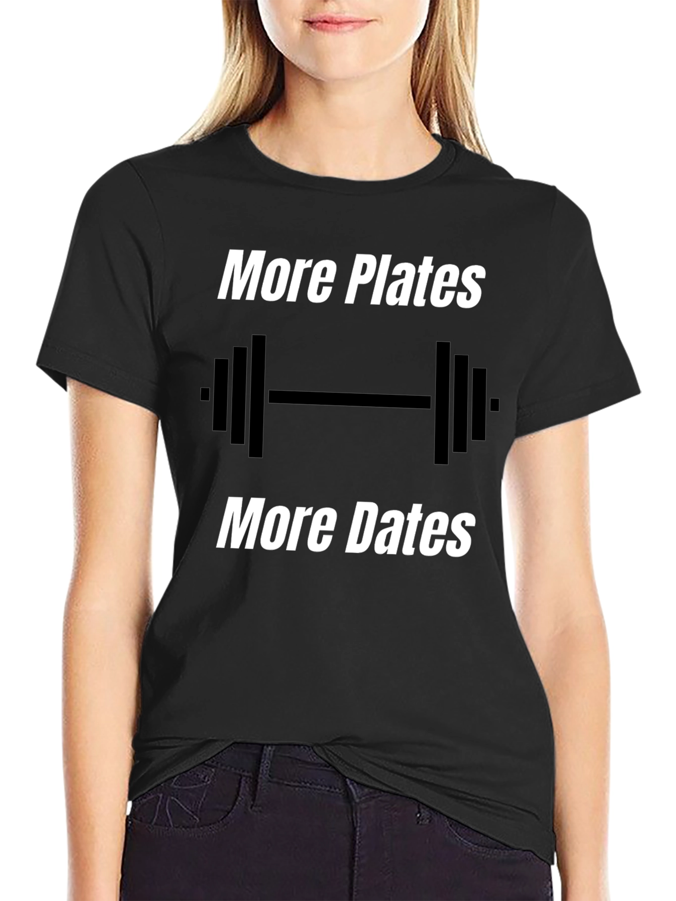 More Plates More Dates Gym T-Shirt