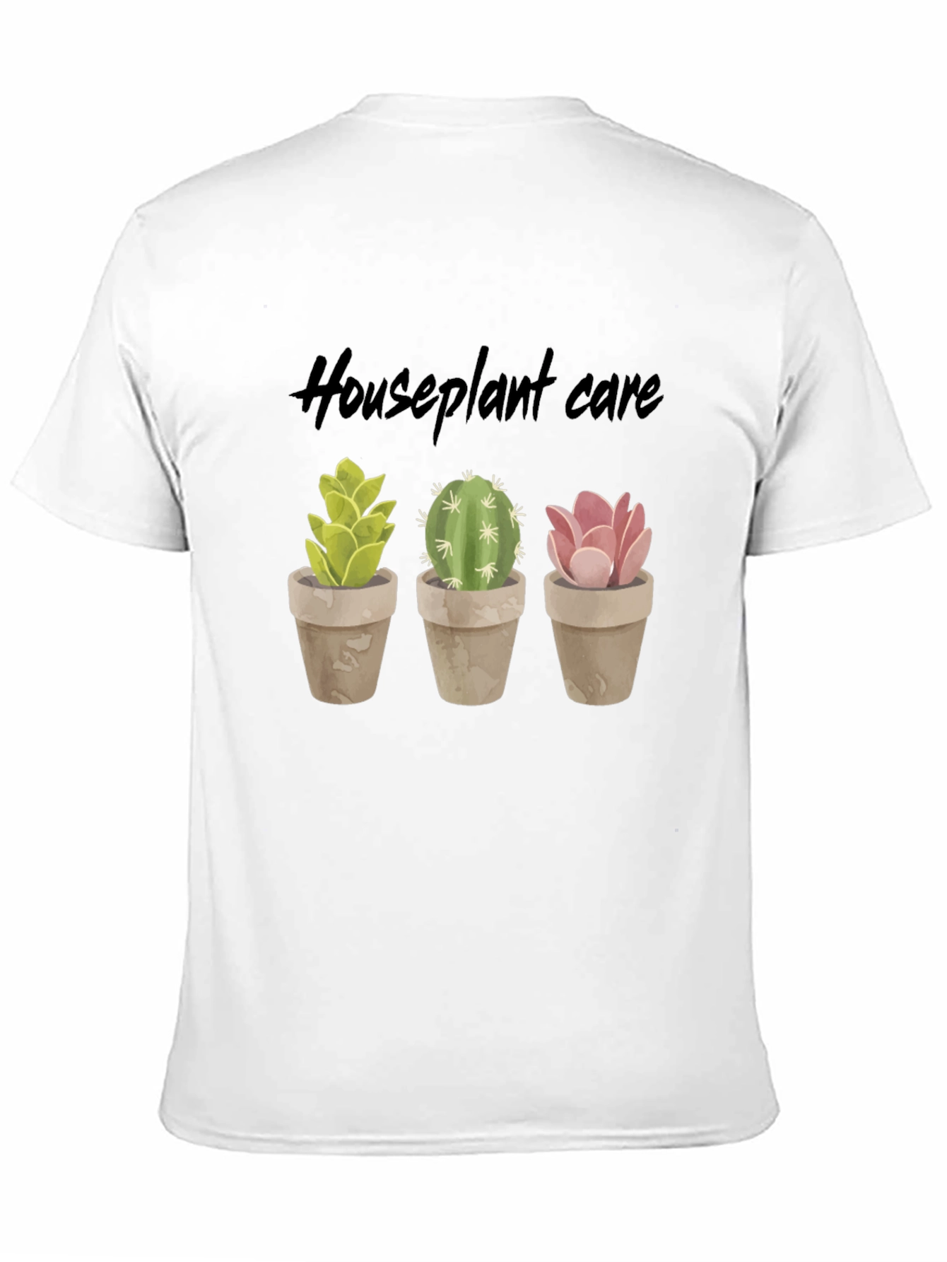 Houseplant Care T-Shirt - Cactus & Succulent Lover