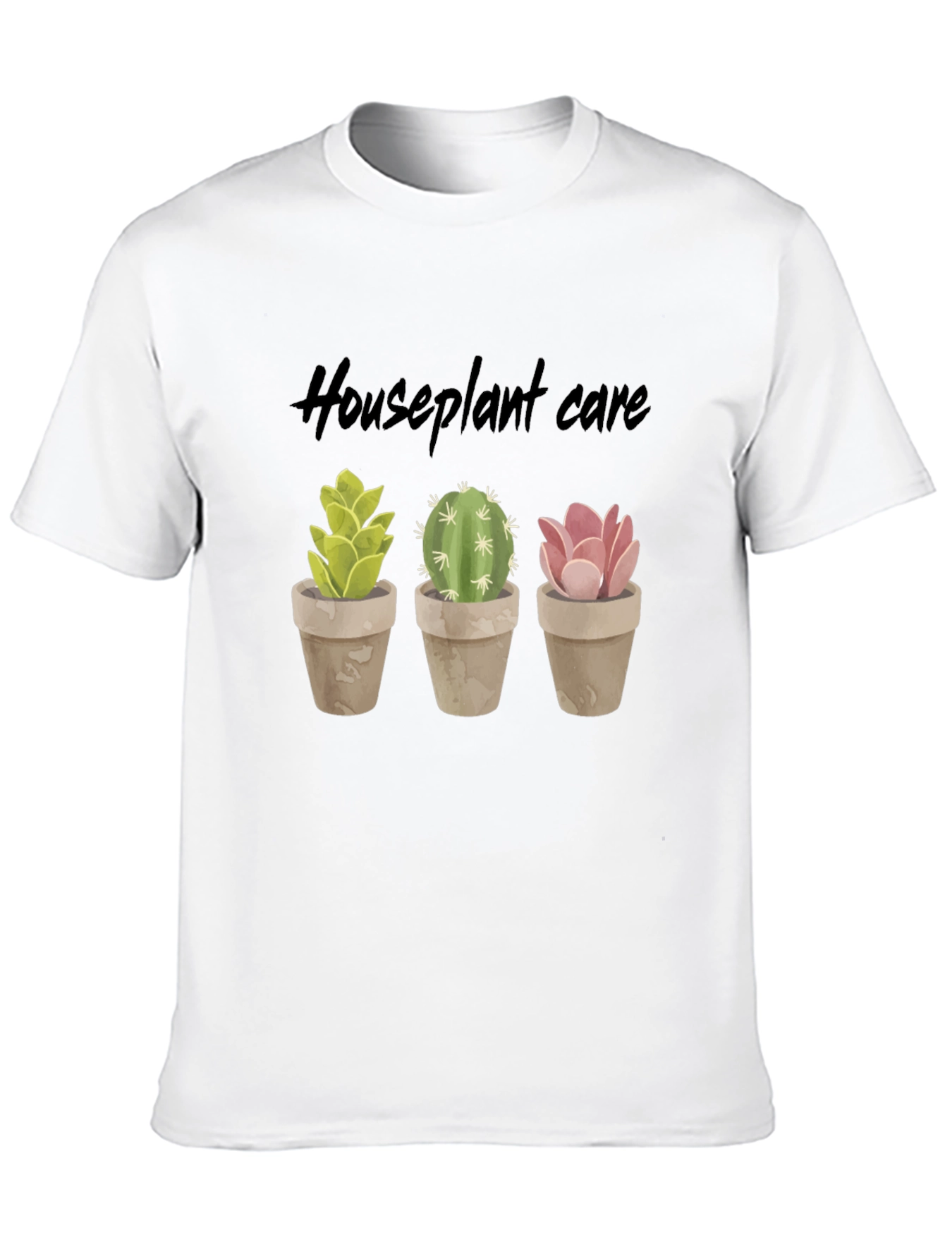 Houseplant Care T-Shirt - Cactus & Succulent Lover