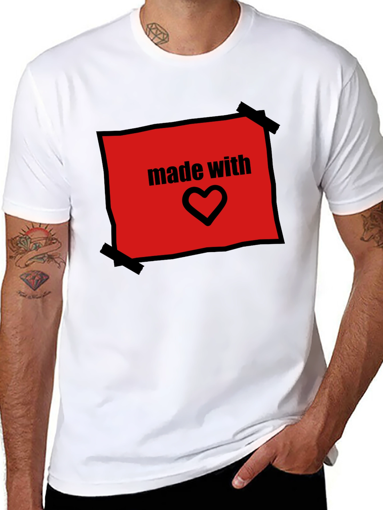Made with Love Tee