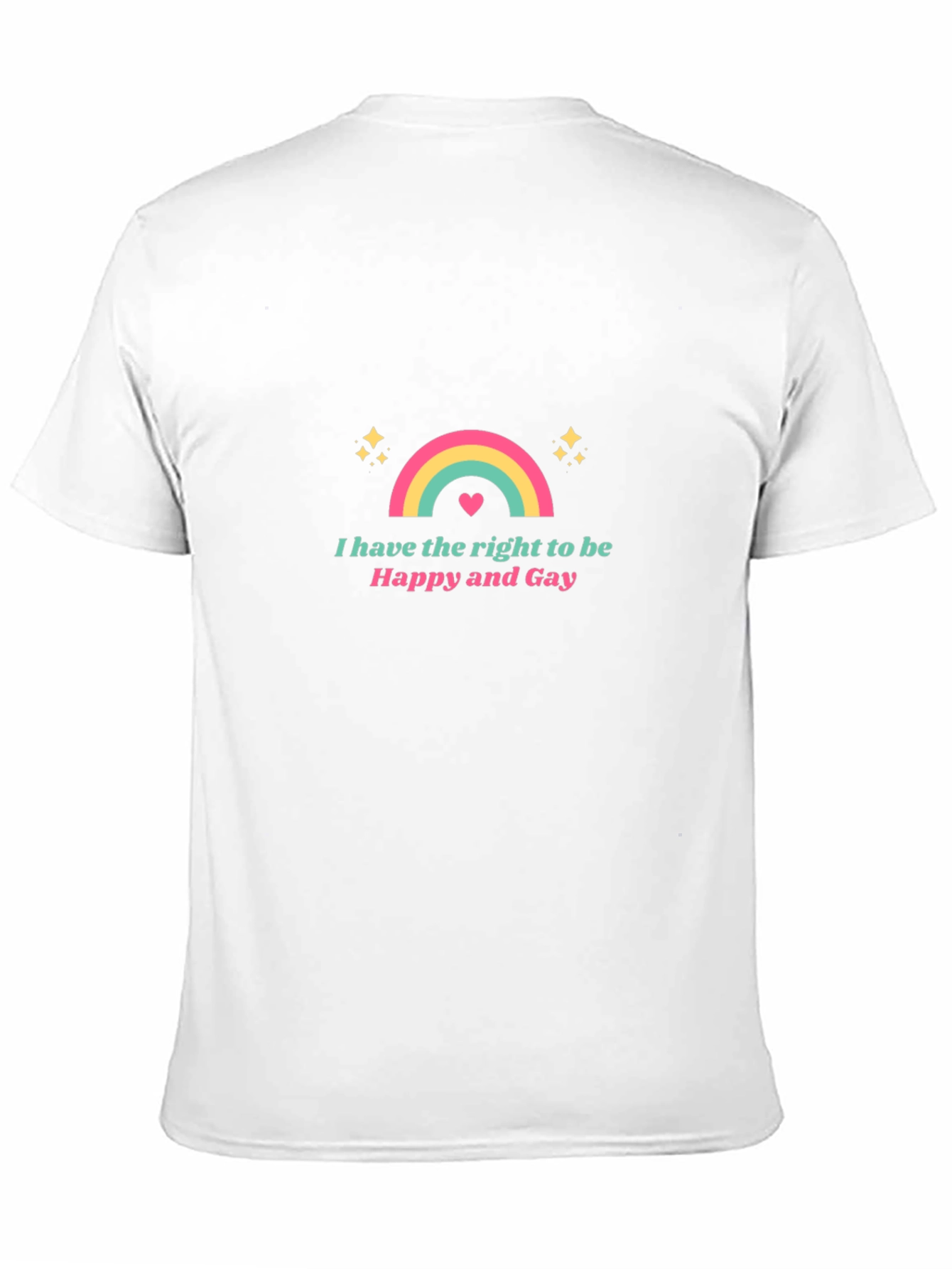 Happy and Gay Rainbow T-Shirt