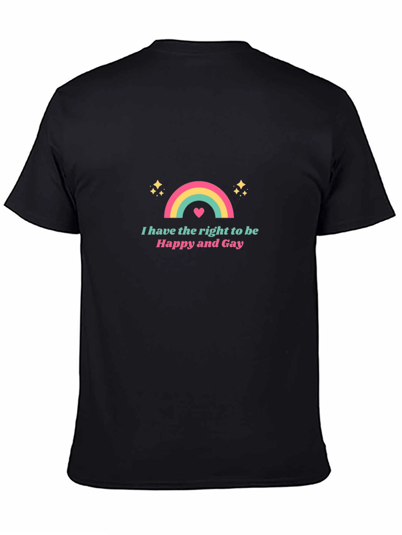 Happy and Gay Rainbow T-Shirt