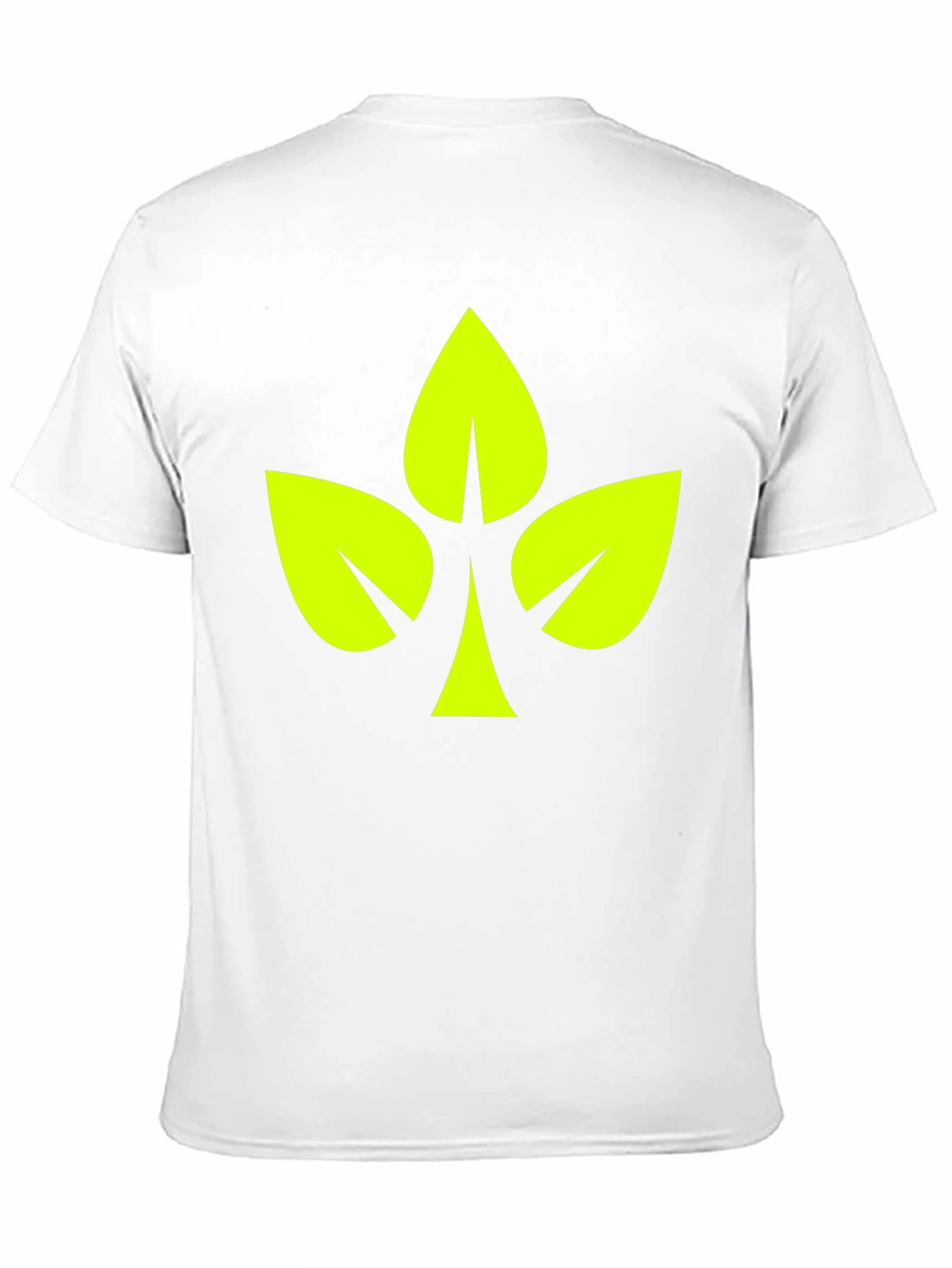 Leaf Clover Graphic Black T-Shirt