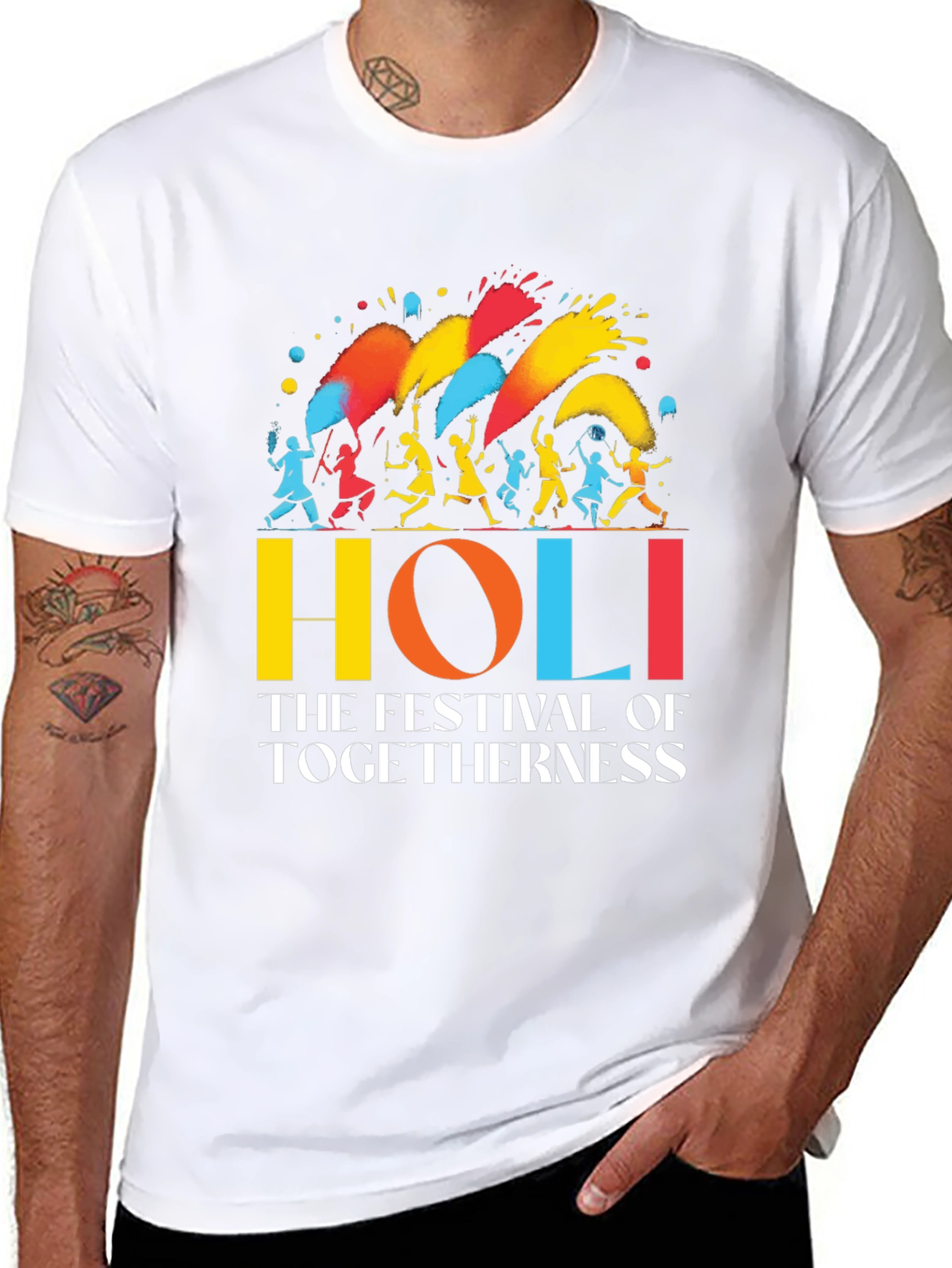 Holi Festival T-Shirt - Togetherness