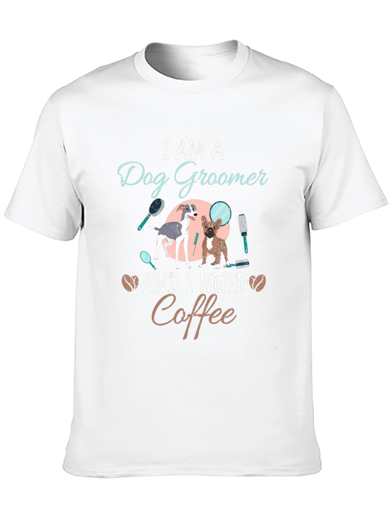 Dog Groomer Coffee T-Shirt - Unisex