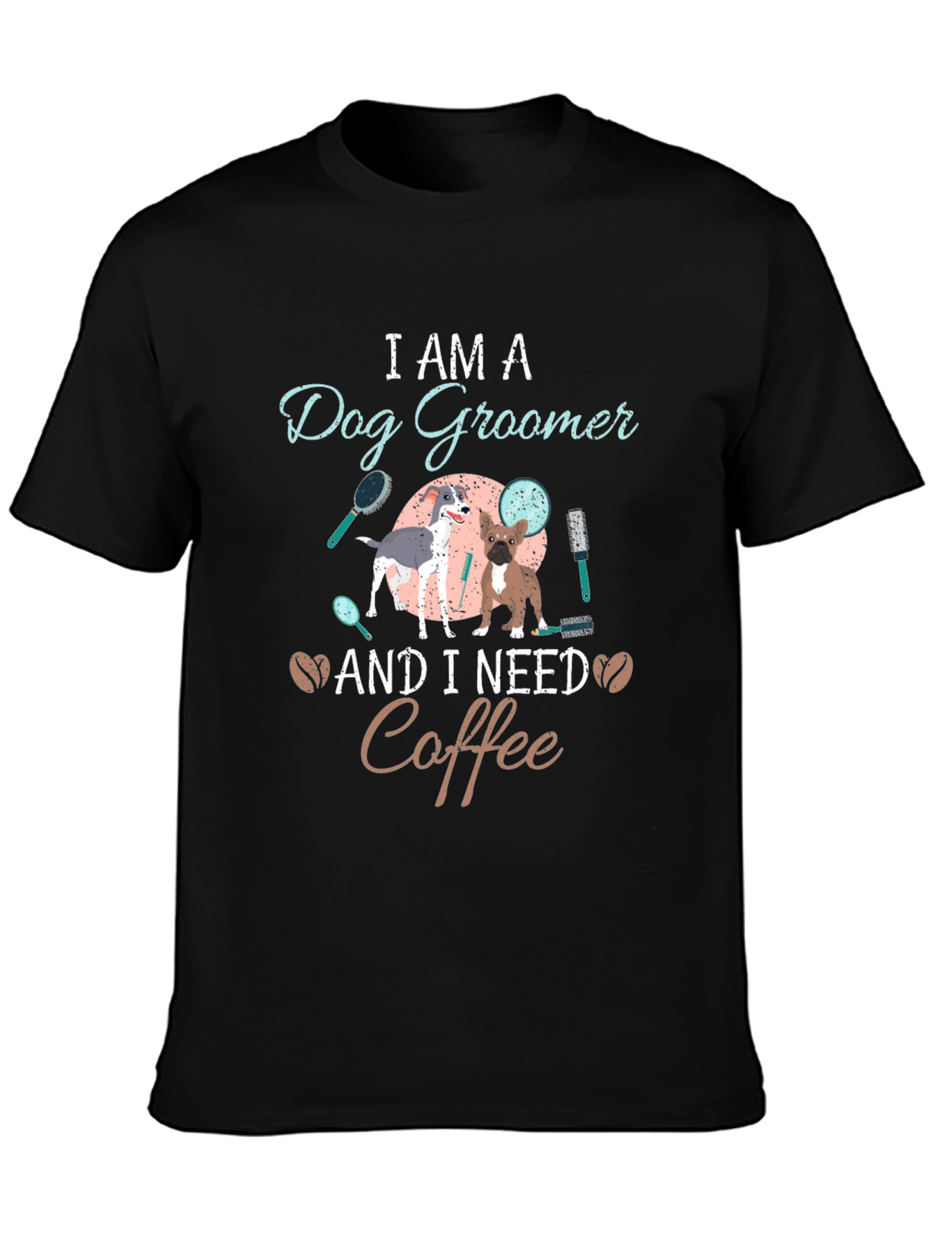 Dog Groomer Coffee T-Shirt - Unisex