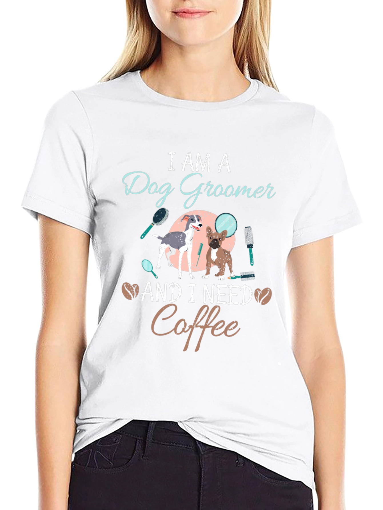 Dog Groomer Coffee T-Shirt - Unisex