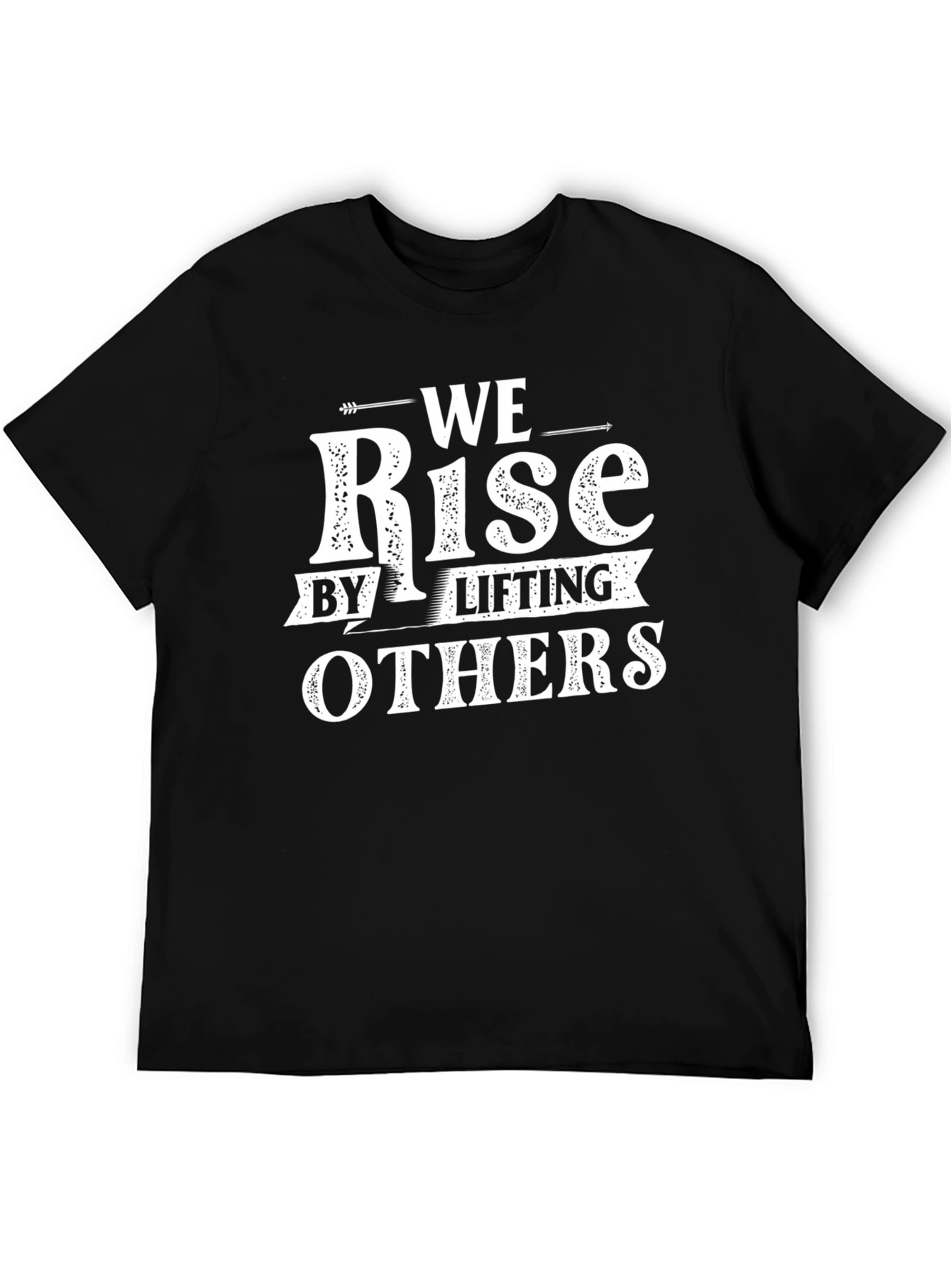Rise by Lifting Others Graphic Tee - Black