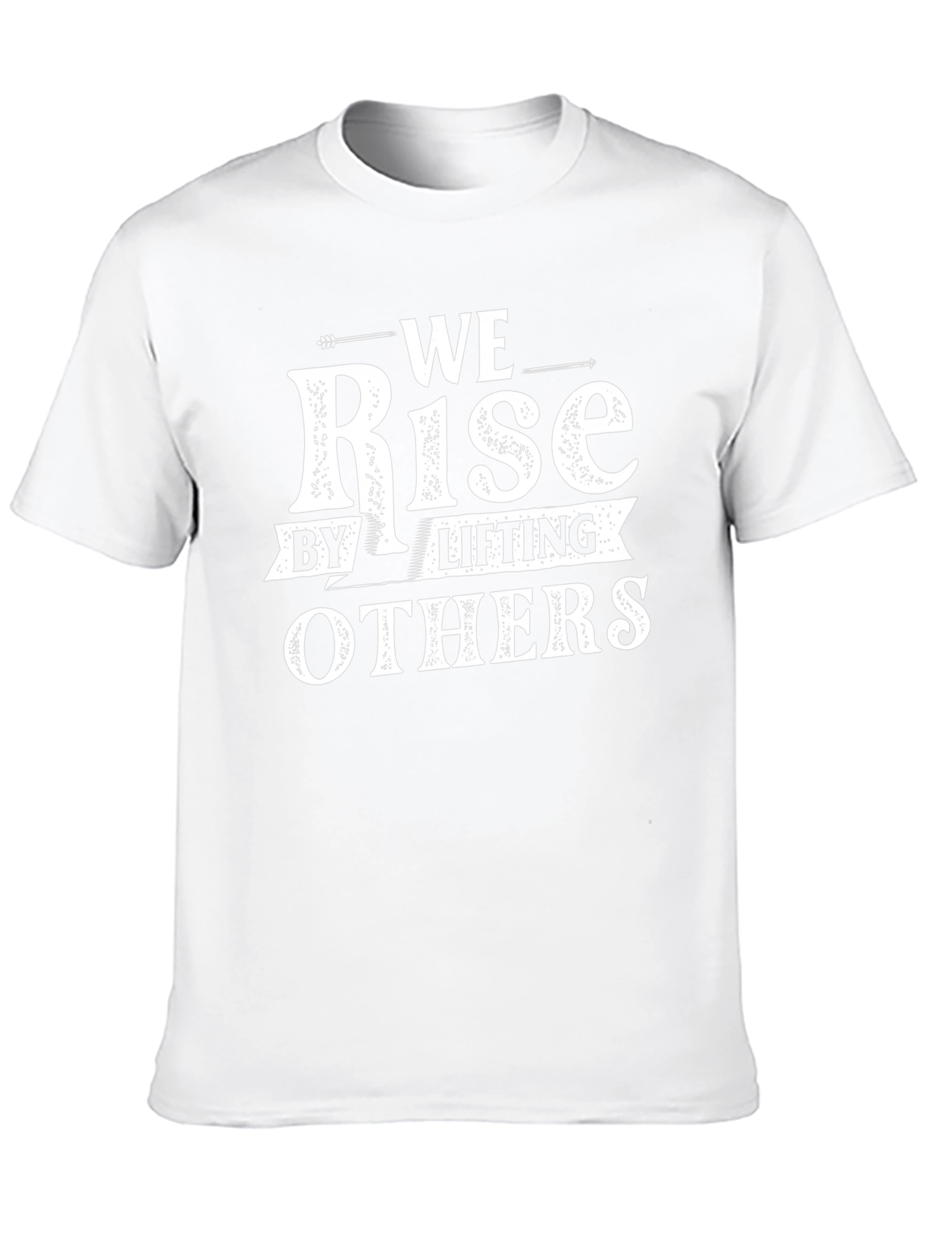 Rise by Lifting Others Graphic Tee - Black