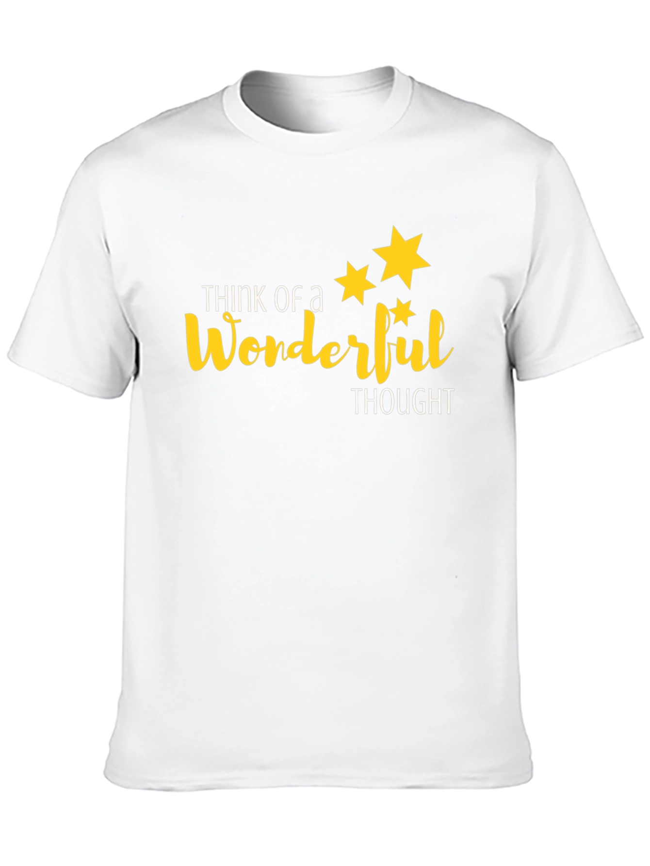Wonderful Thought Black T-Shirt