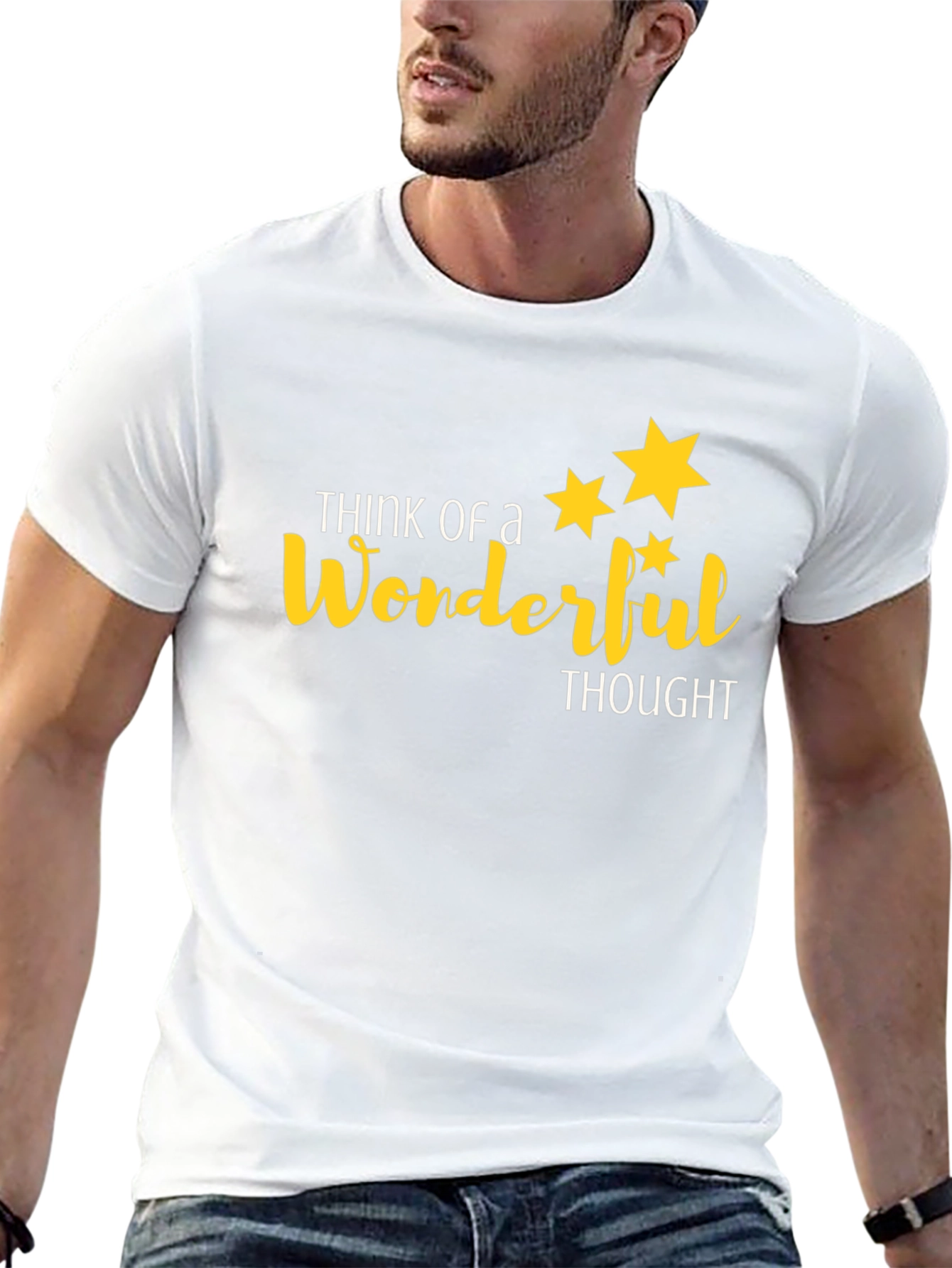Wonderful Thought Black T-Shirt
