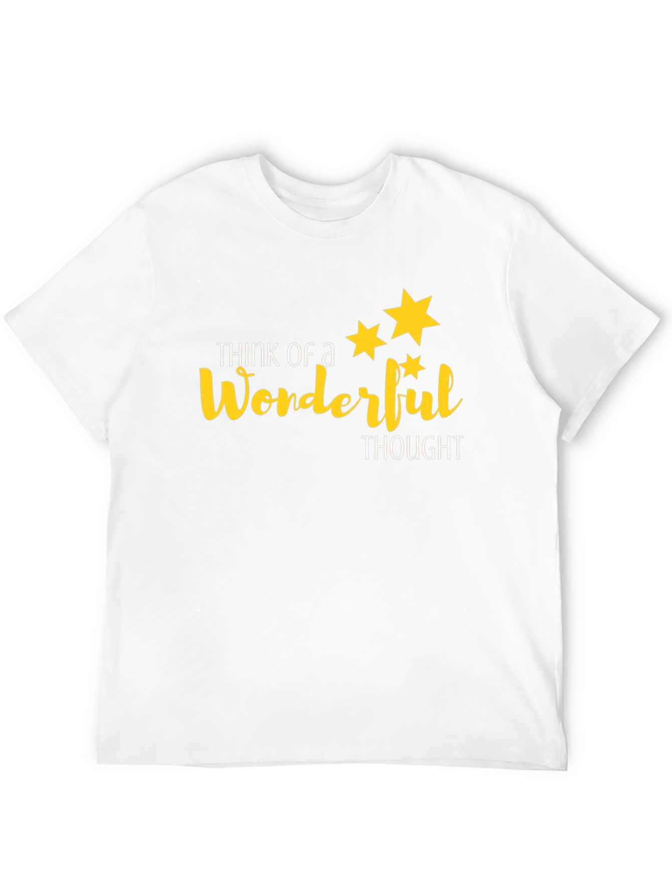 Wonderful Thought Black T-Shirt