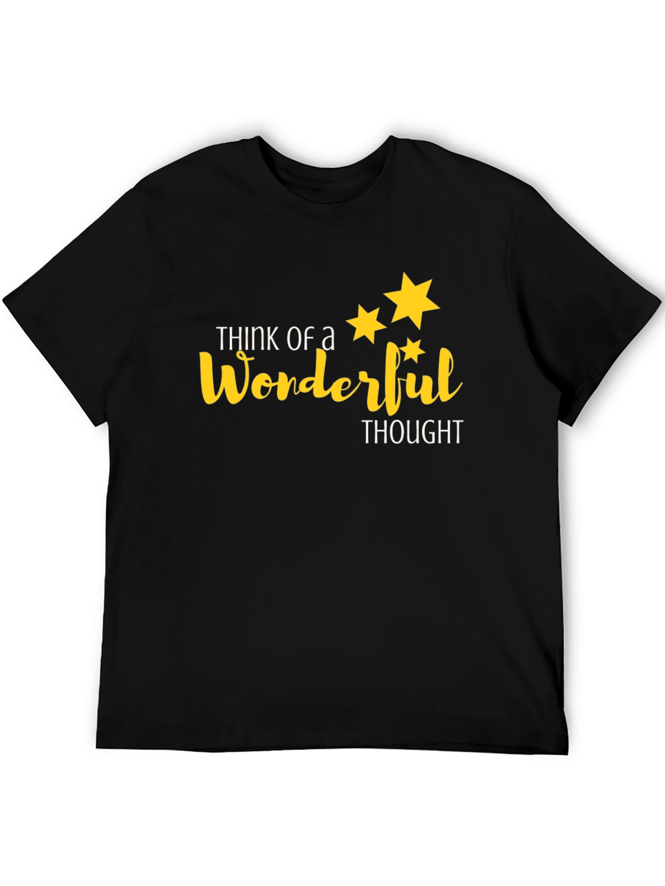 Wonderful Thought Black T-Shirt