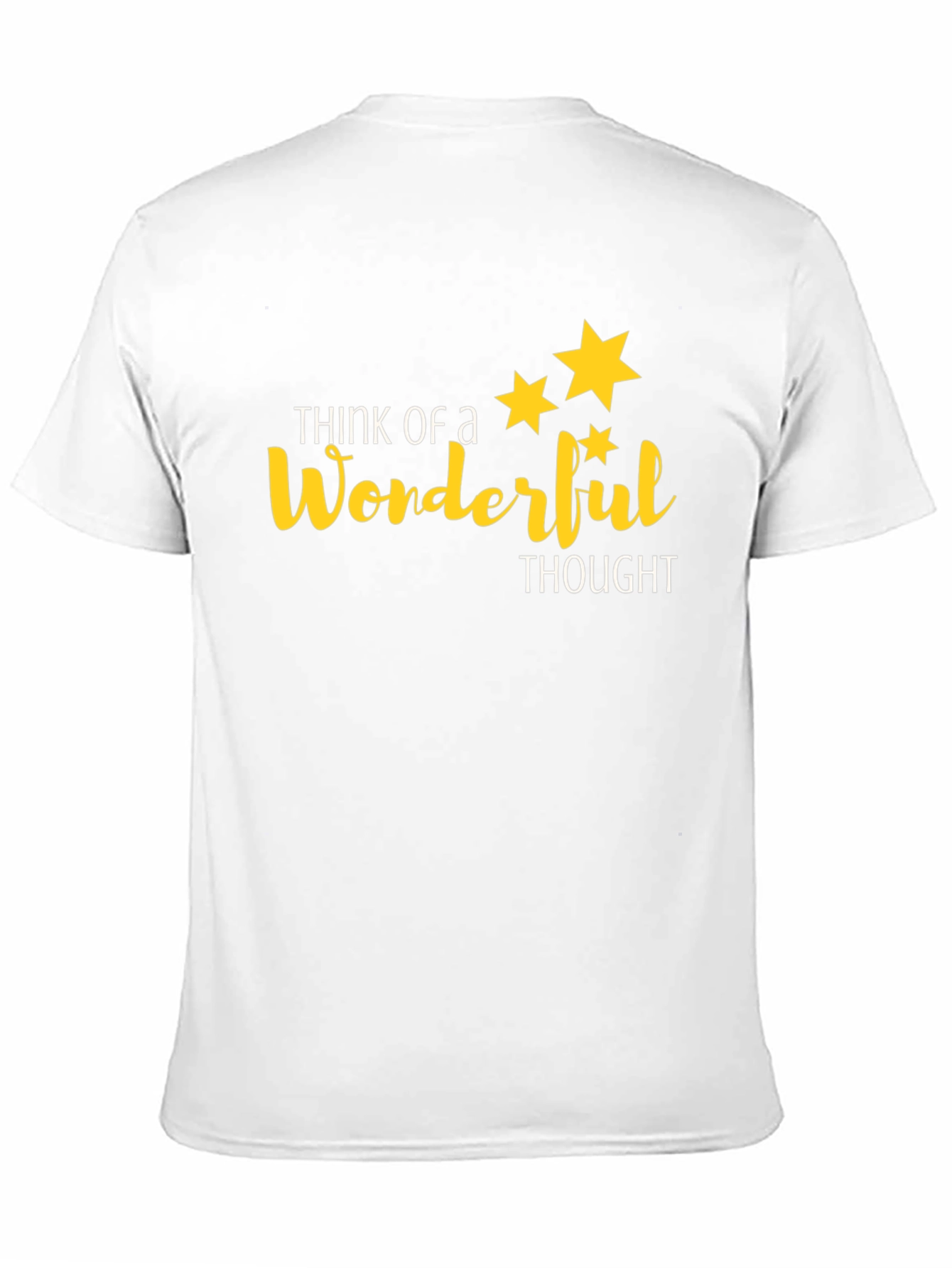 Wonderful Thought Black T-Shirt