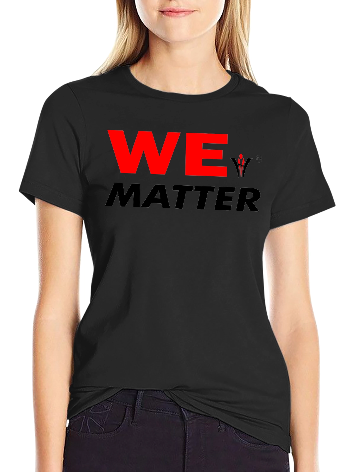 We Matter Graphic T-Shirt - Black