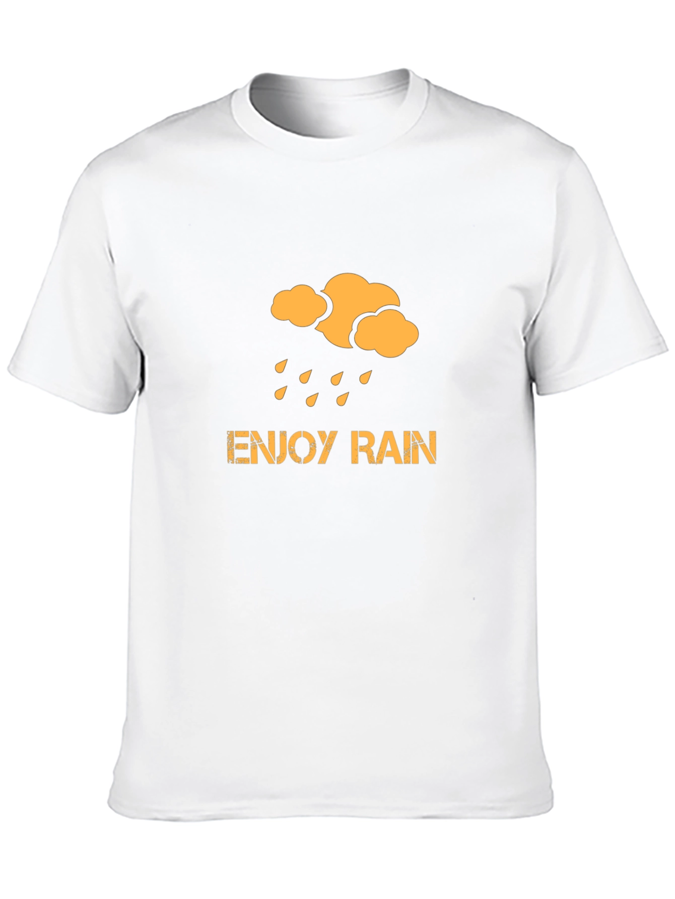 Enjoy Rain Black T-Shirt