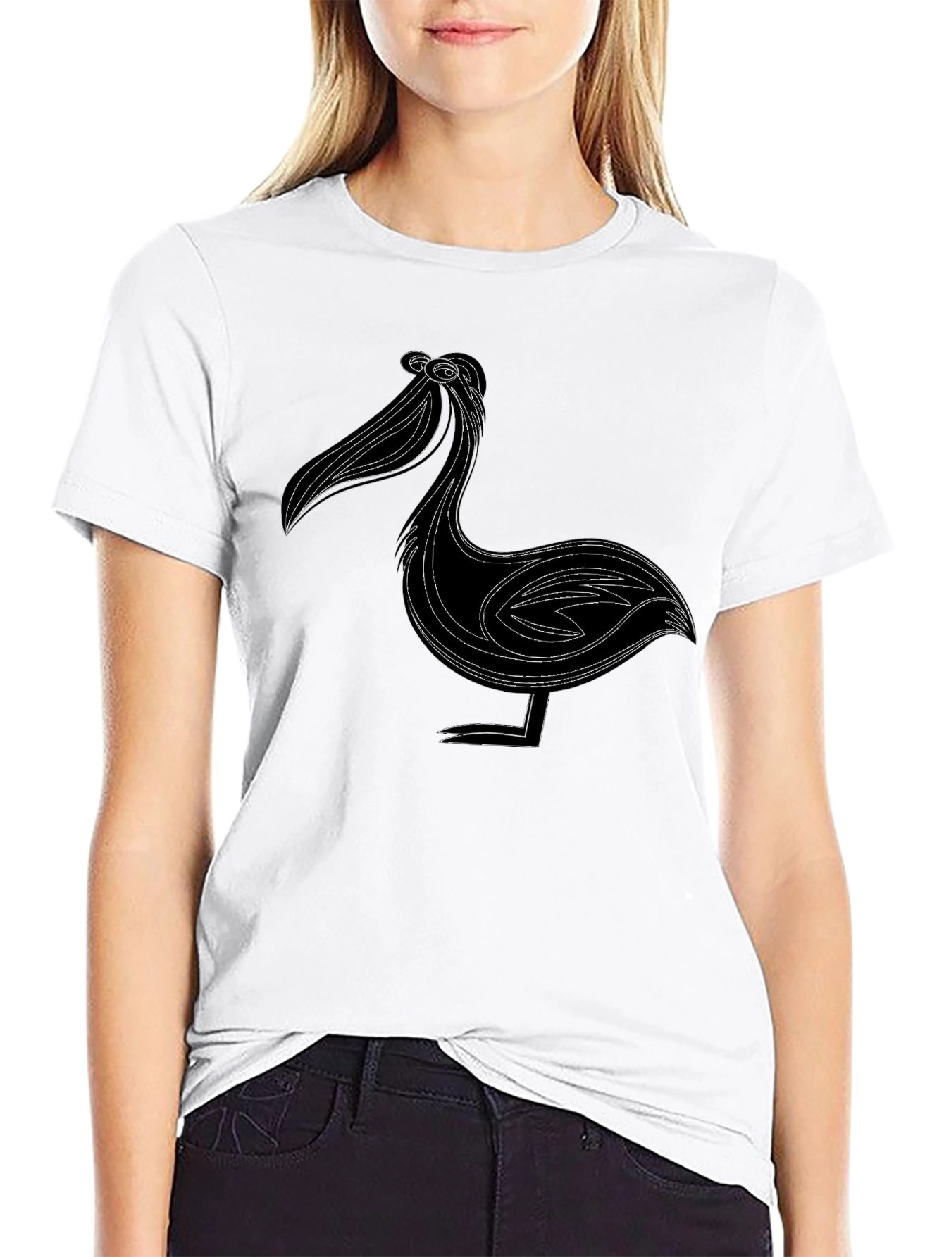Pelican Graphic T-Shirt - Black