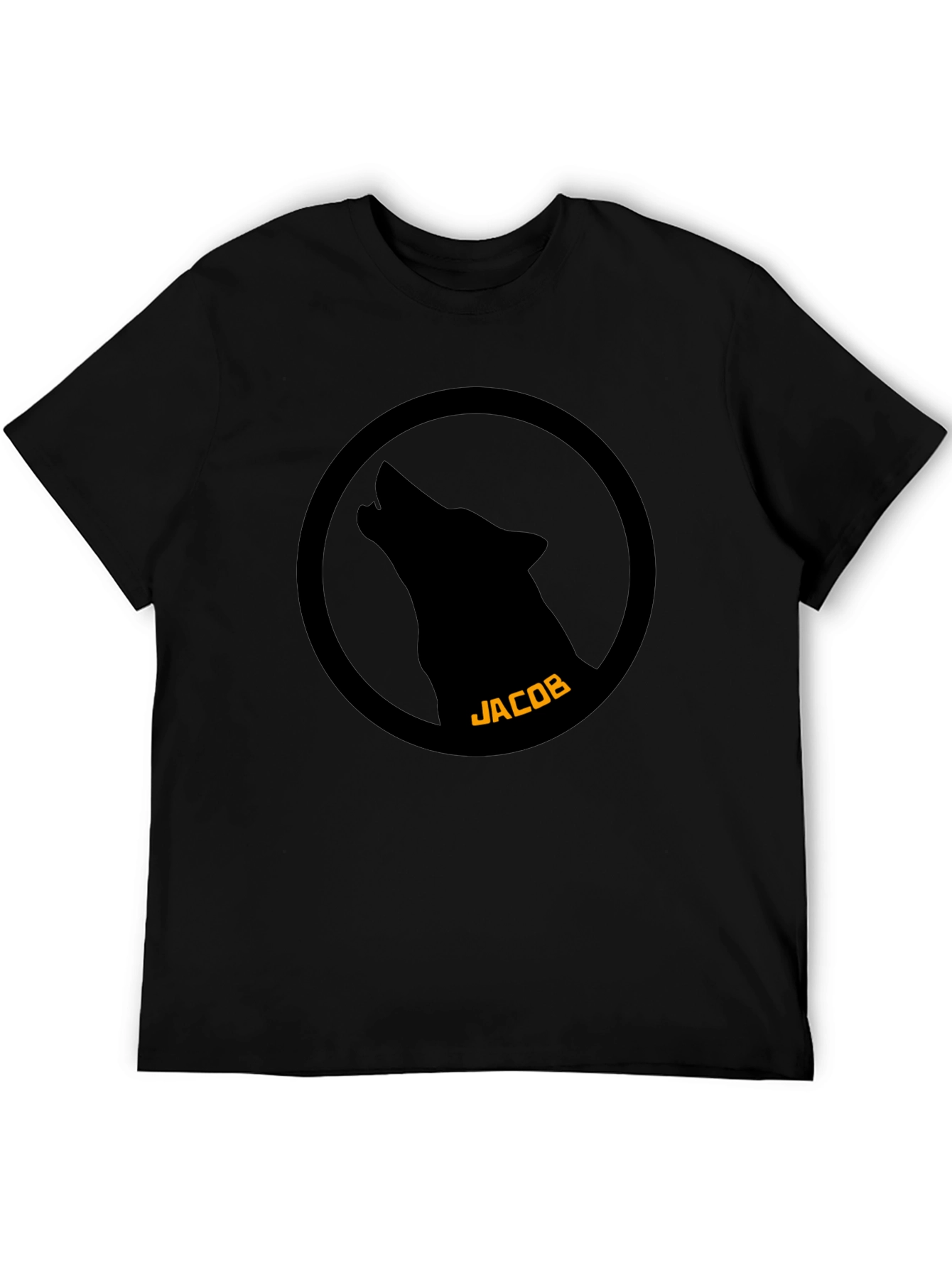 Jacob Wolf Pack Black T-Shirt