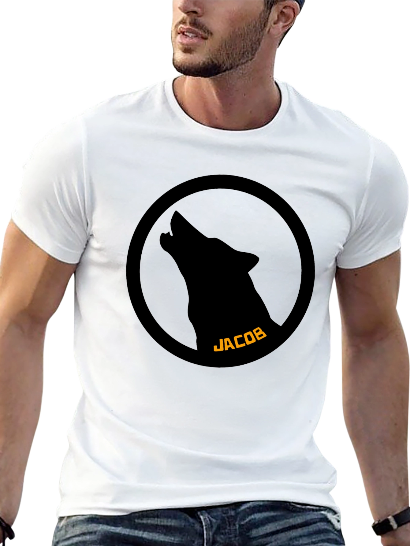 Jacob Wolf Pack Black T-Shirt
