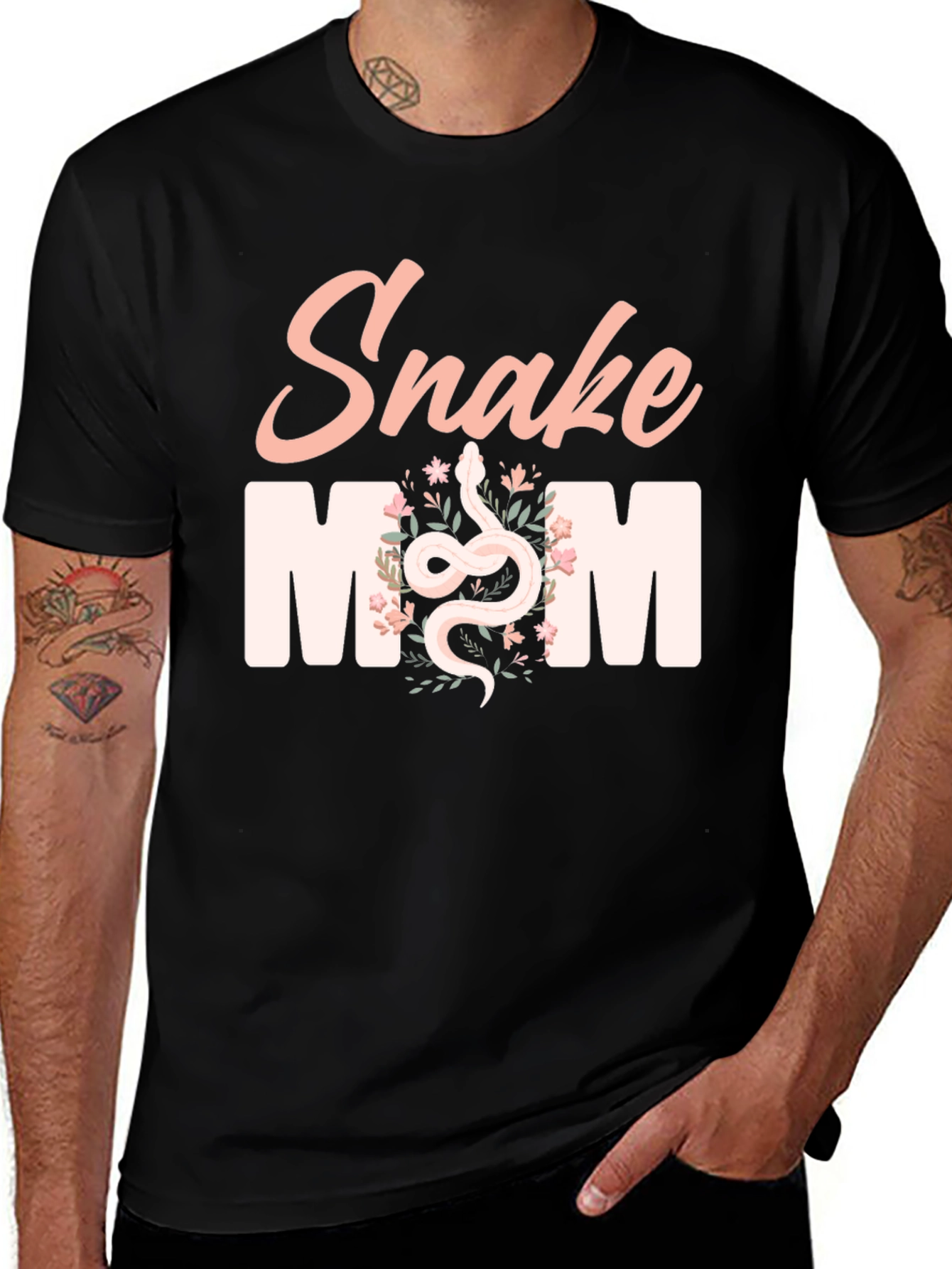 Snake Mom T-Shirt - Reptile Lover Tee