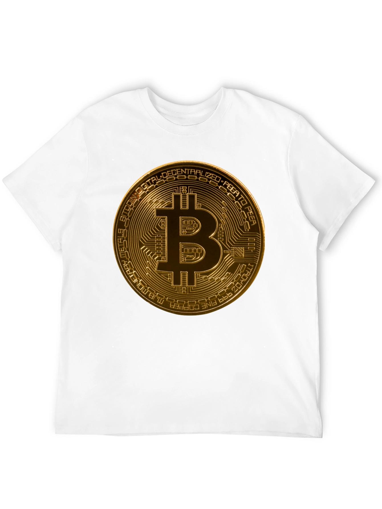 Bitcoin Graphic Black T-Shirt