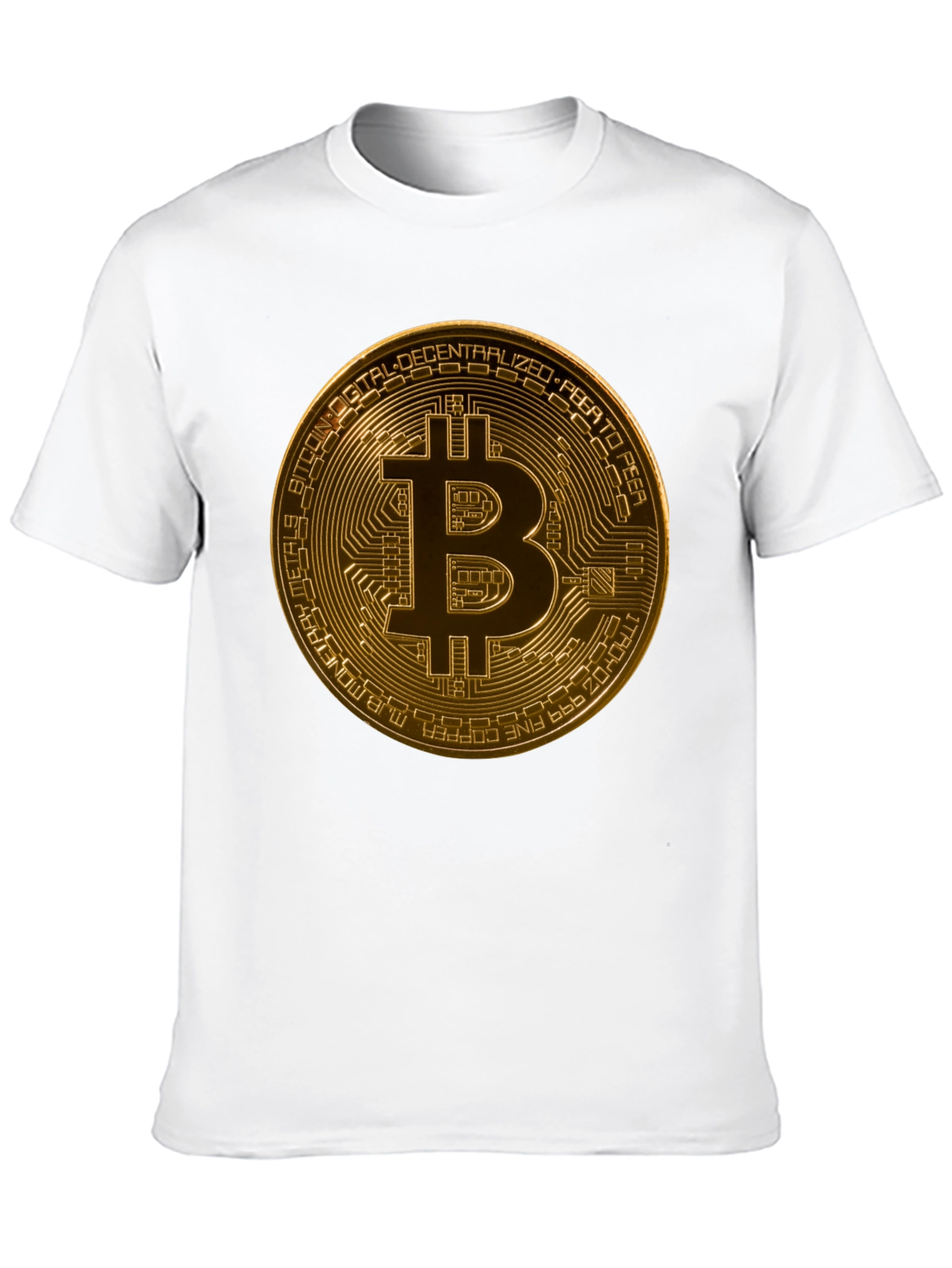 Bitcoin Graphic Black T-Shirt