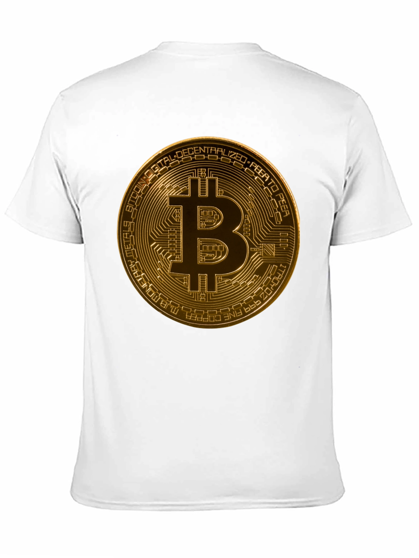 Bitcoin Graphic Black T-Shirt