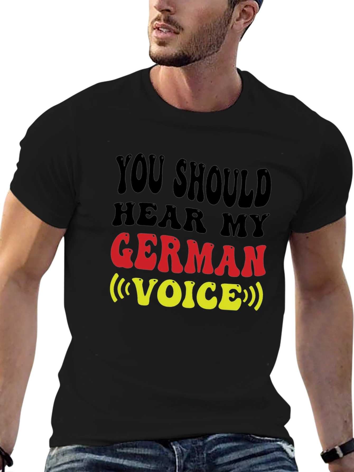 Funny German Voice T-Shirt