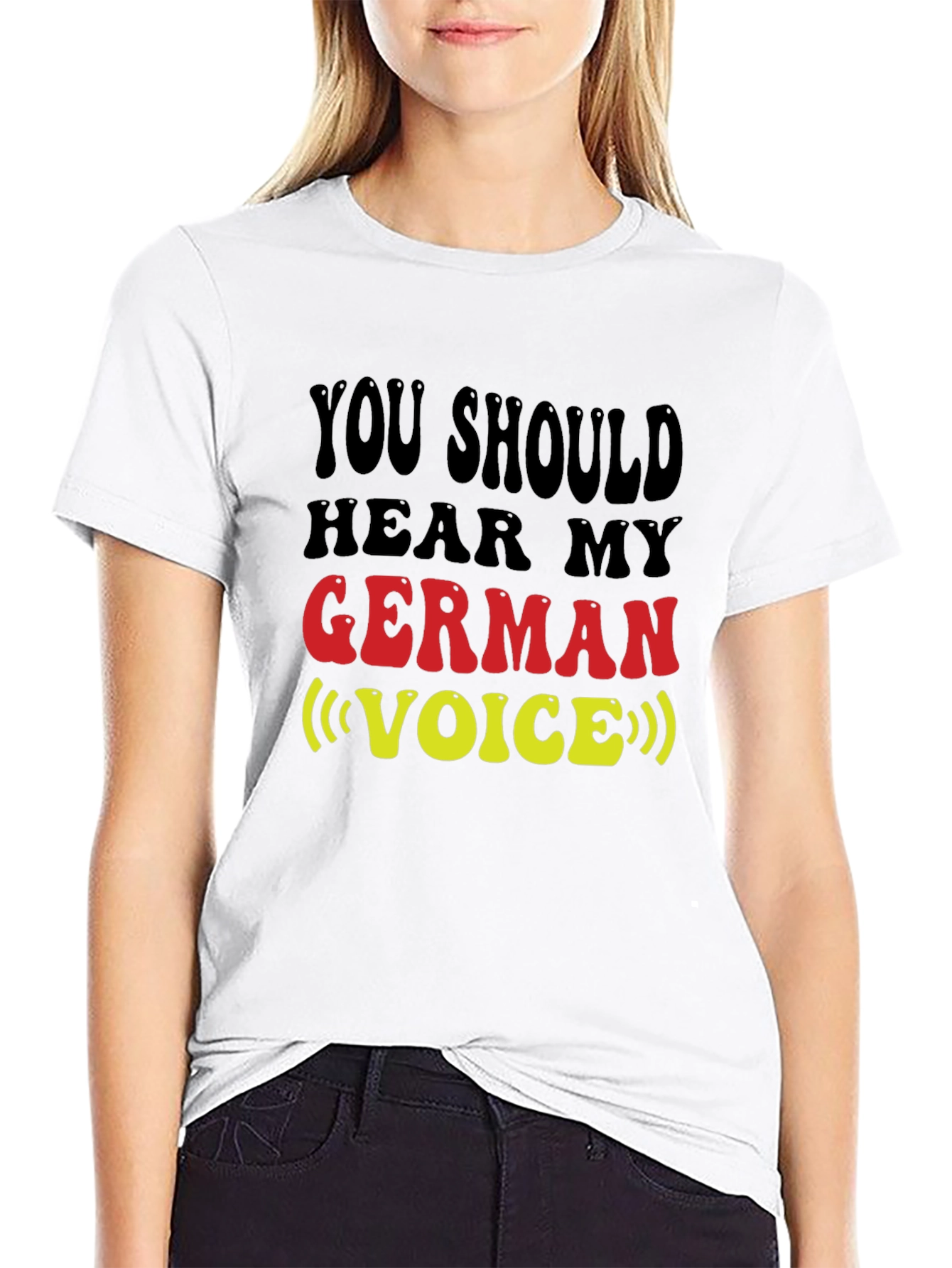 Funny German Voice T-Shirt