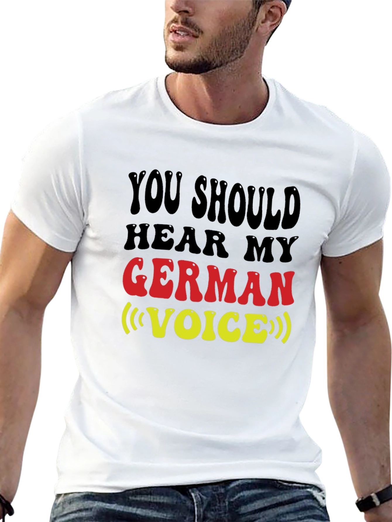 Funny German Voice T-Shirt