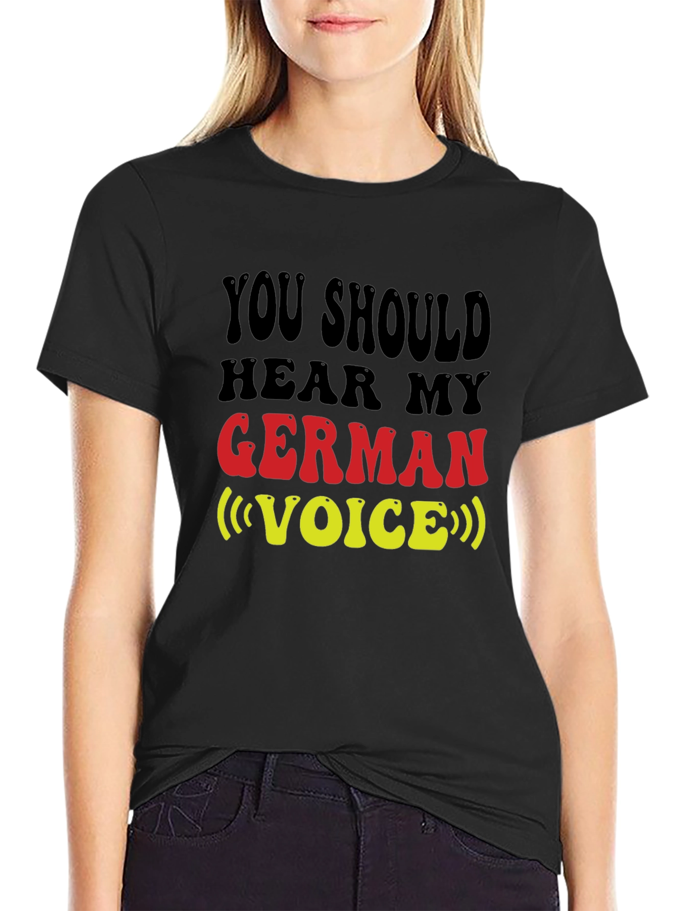 Funny German Voice T-Shirt