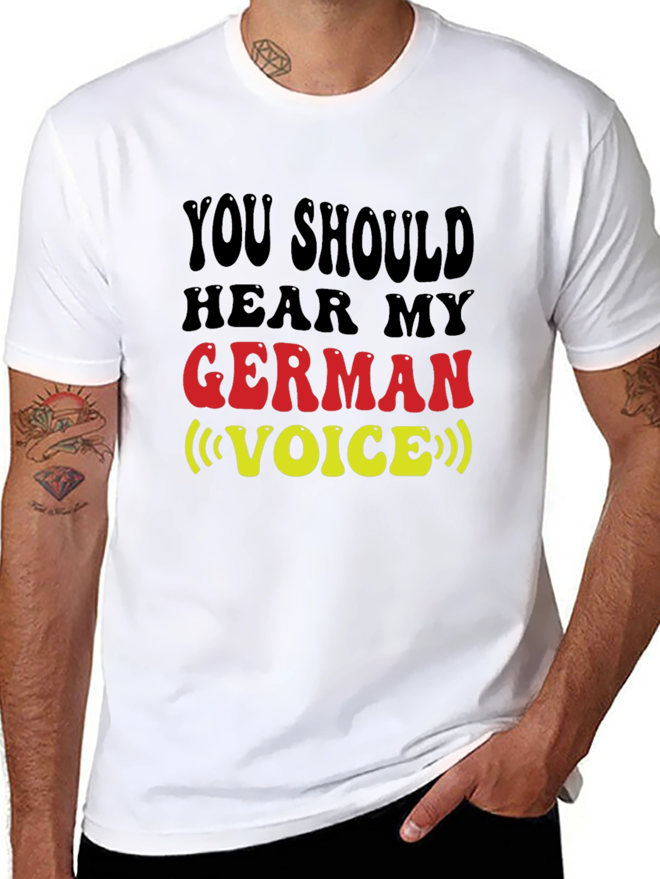 Funny German Voice T-Shirt