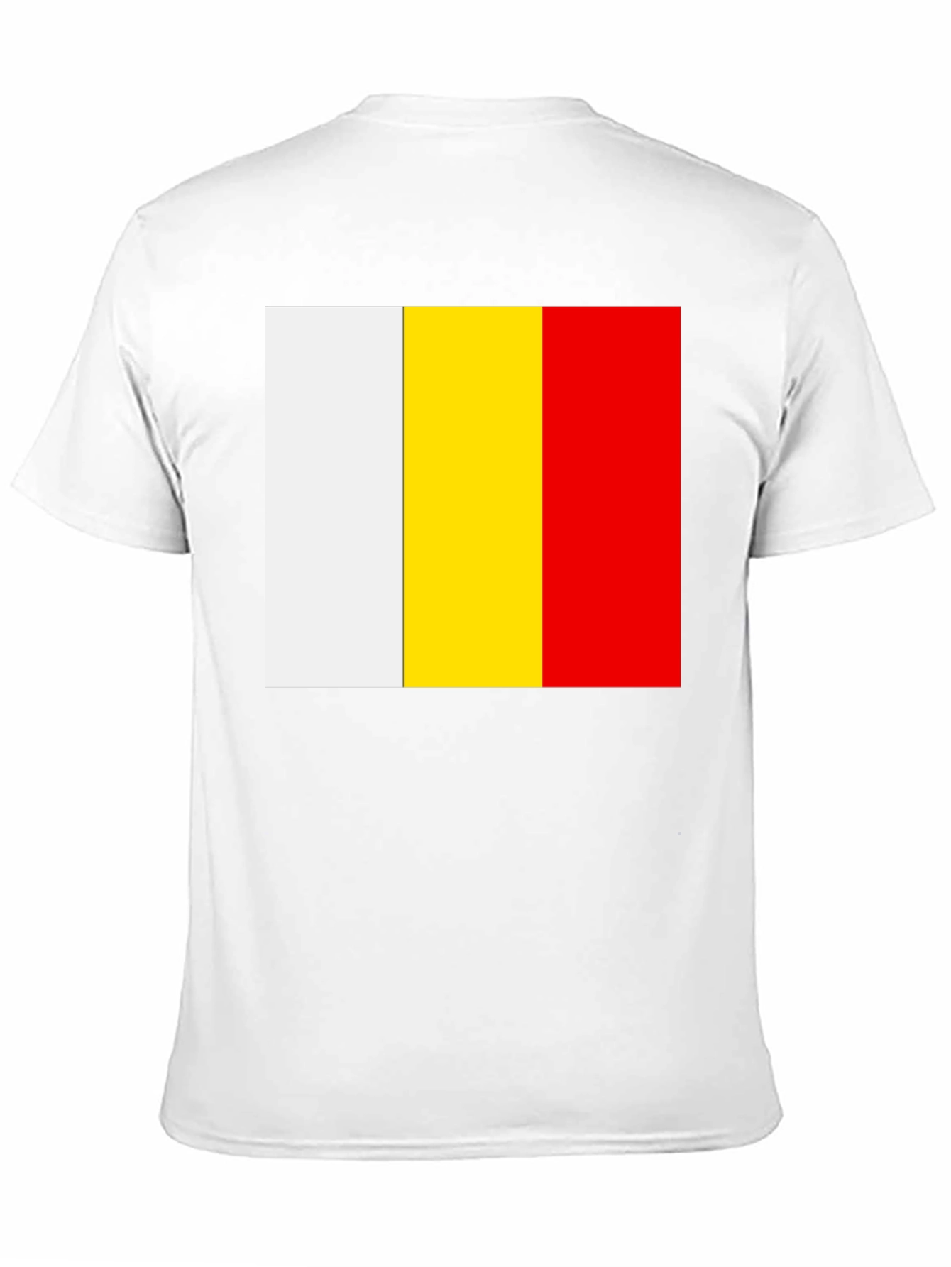 Belgian Flag T-Shirt - Black Cotton Tee