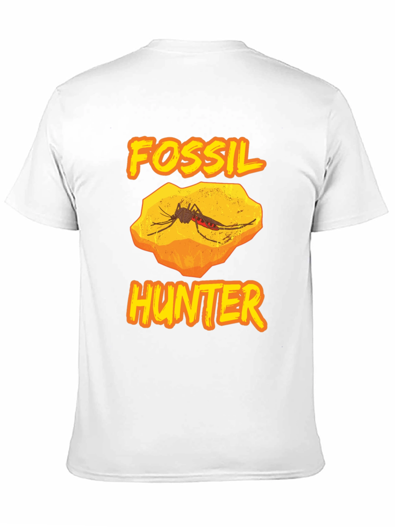 Fossil Hunter T-Shirt - Black Graphic Tee