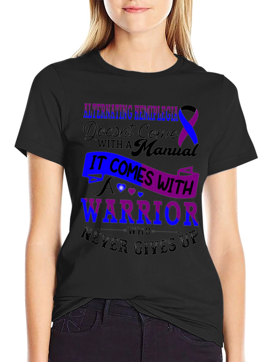 Alternating Hemiplegia Warrior Graphic Tee