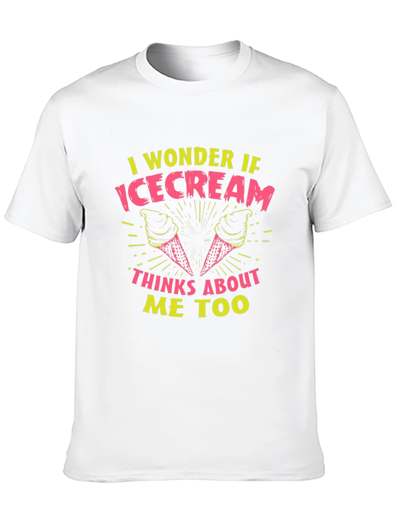 Ice Cream Lovers Graphic T-Shirt