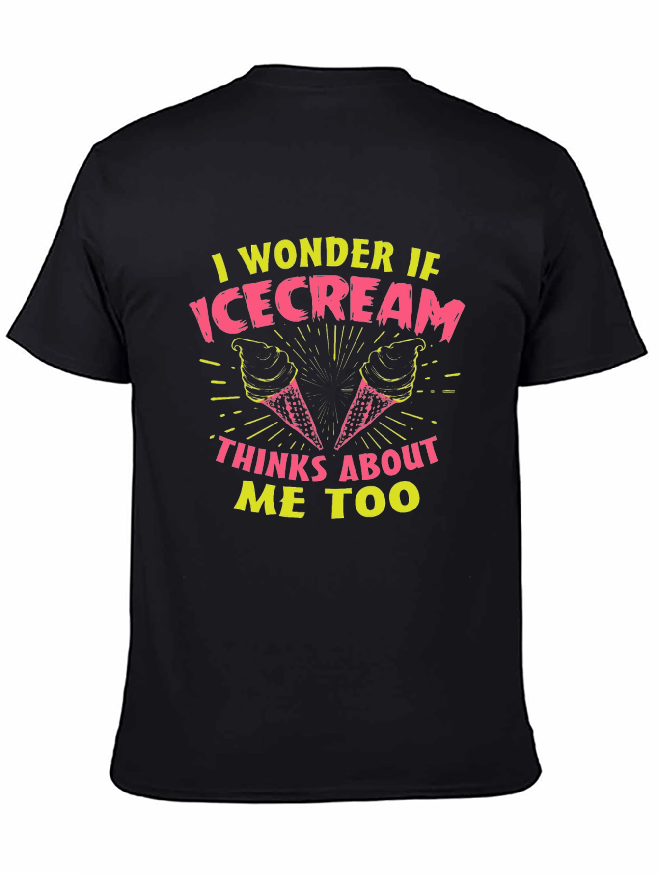 Ice Cream Lovers Graphic T-Shirt