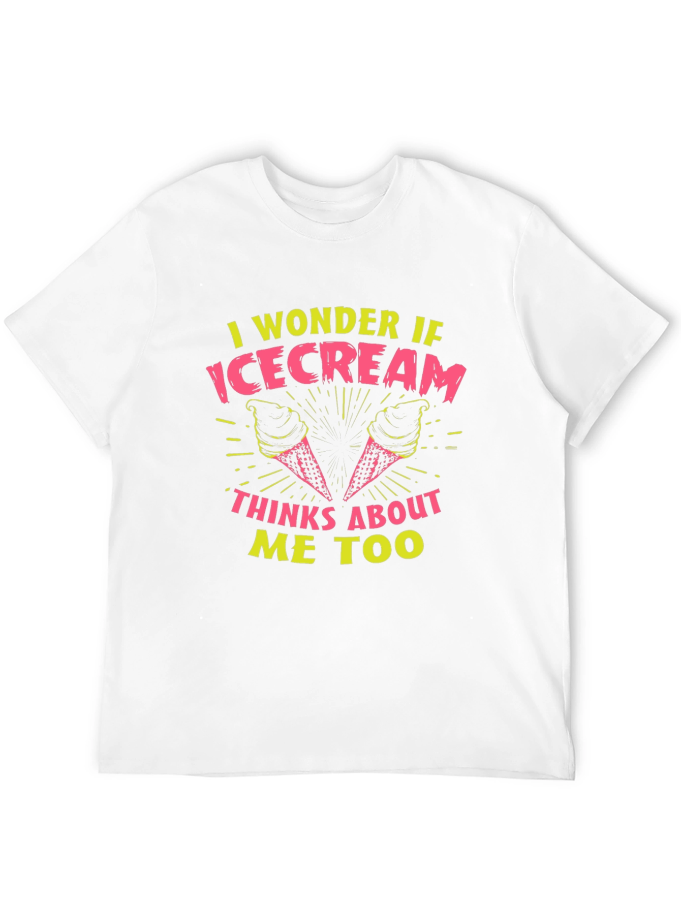 Ice Cream Lovers Graphic T-Shirt