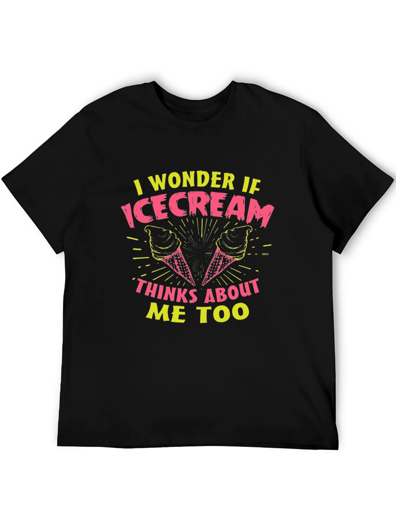 Ice Cream Lovers Graphic T-Shirt