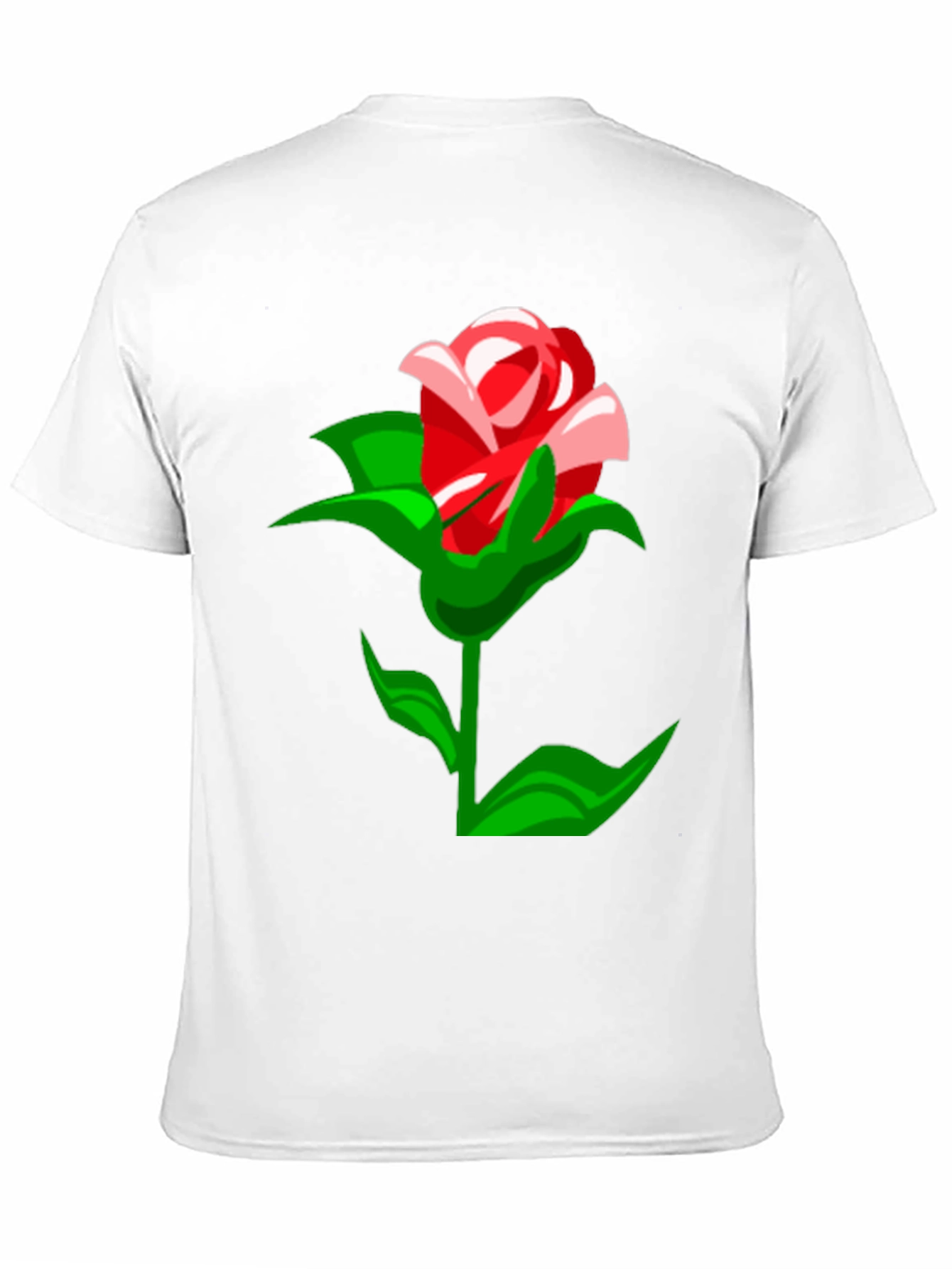 Rose Graphic T-Shirt - Stylish Mens Tee