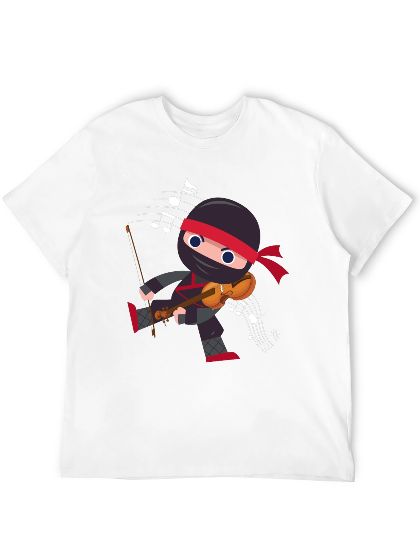 Violin Ninja Graphic T-Shirt