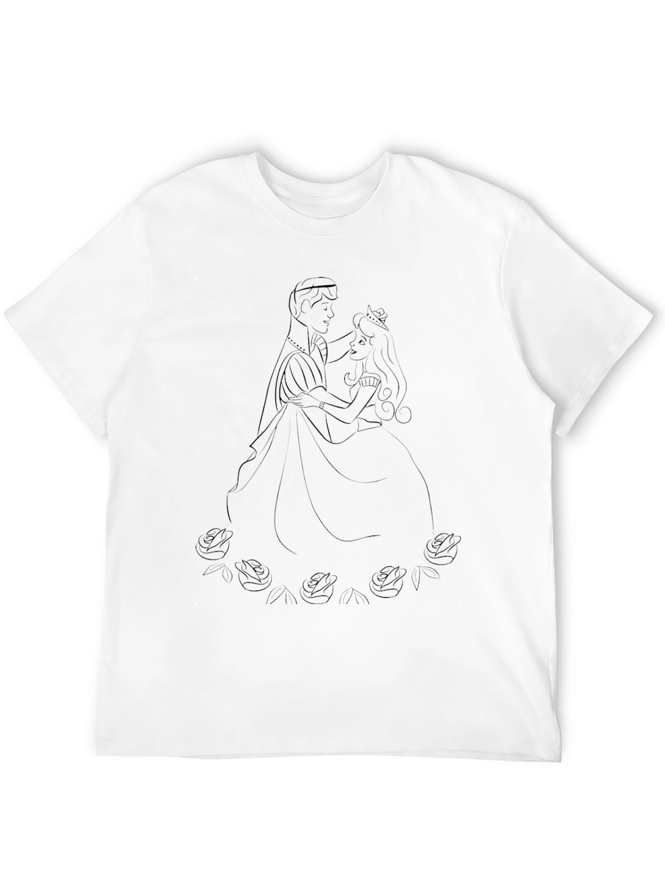 Black Disney Prince & Princess T-Shirt