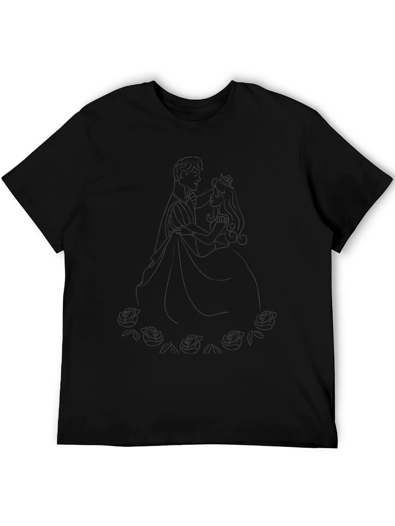 Black Disney Prince & Princess T-Shirt