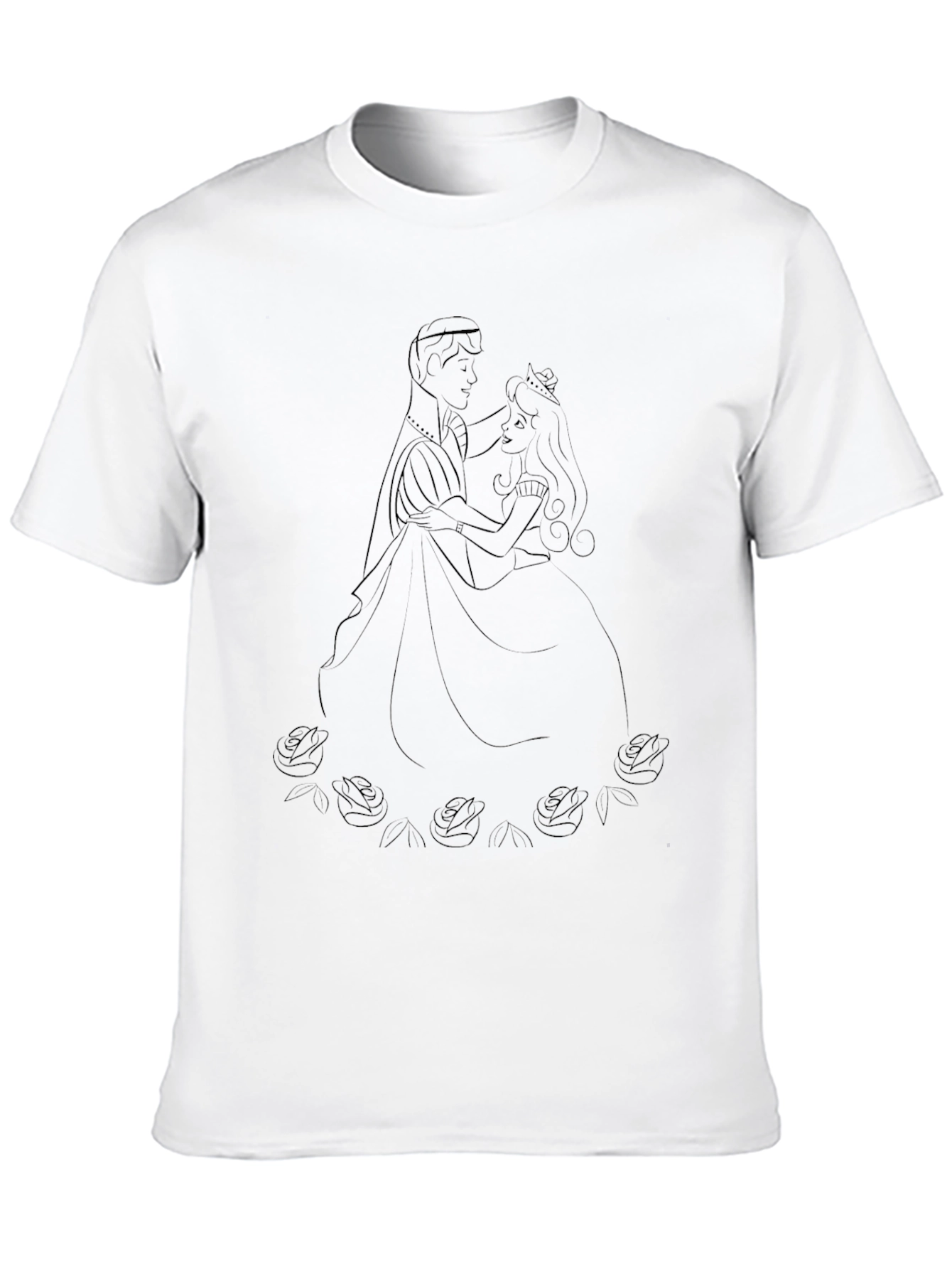 Black Disney Prince & Princess T-Shirt